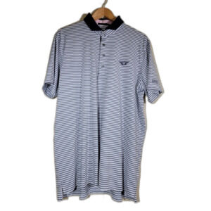 Greyson Men's Blue Polo Shirt - XL